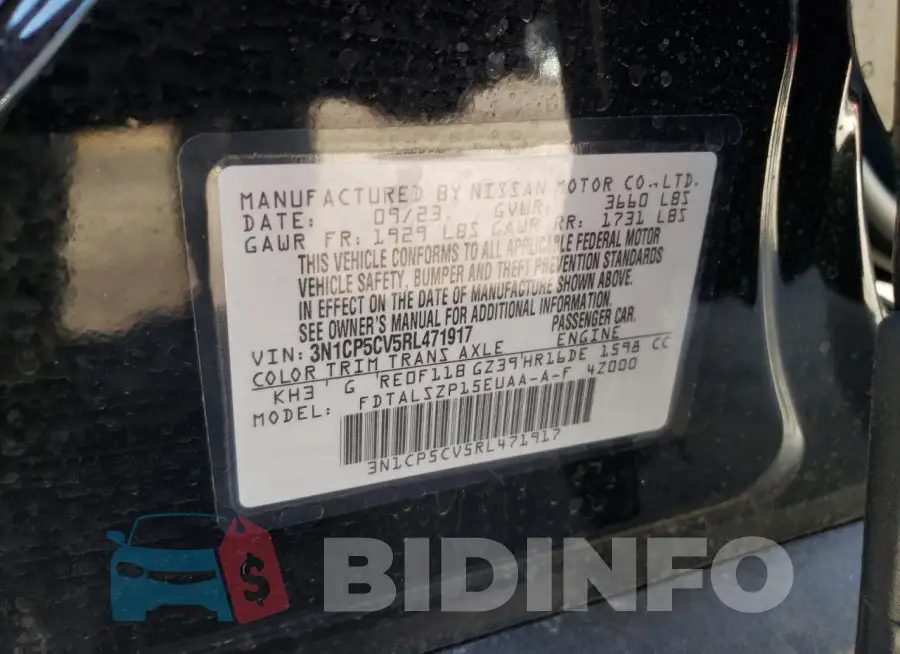 3N1CP5CV5RL471917 Photo# 12
