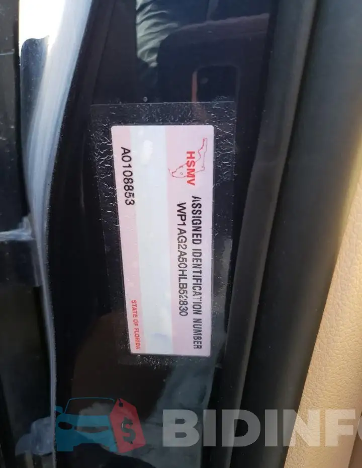 WP1AG2A50HLB52830 Photo# 10