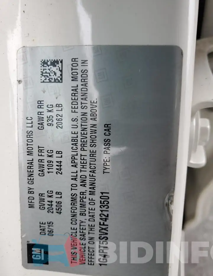 1G4PT5SVXF4213501 Photo# 12