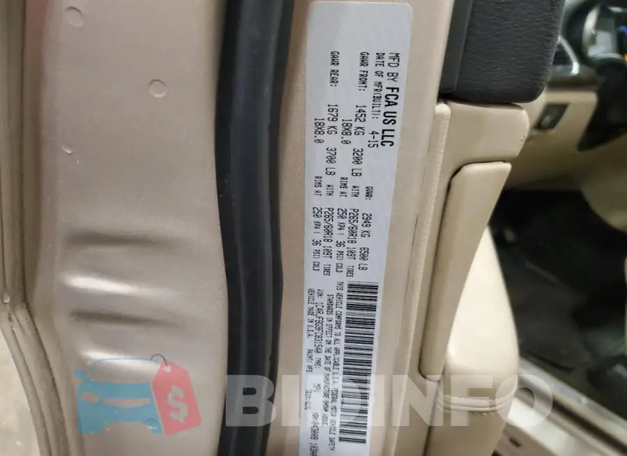 1C4RJFBG9FC831540 Photo# 13