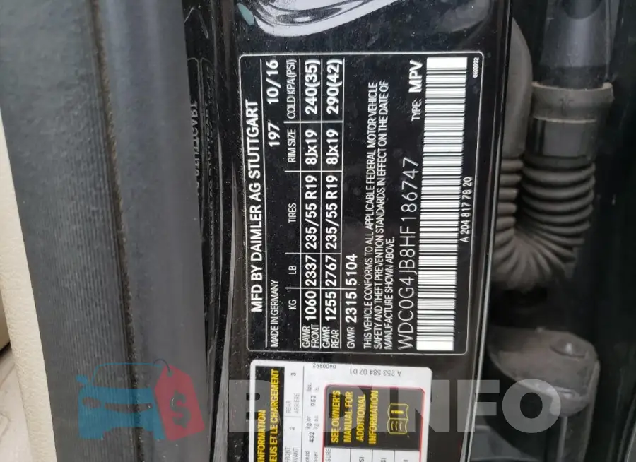 WDC0G4JB8HF186747 Photo# 13