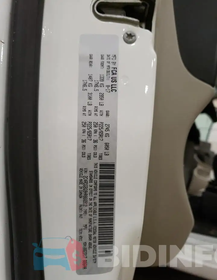 2C4RDGBG9HR866912 Photo# 13