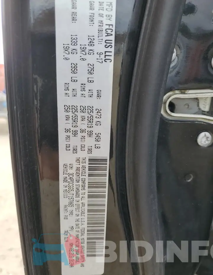 3C4PDCGG5JT157065 Photo# 12