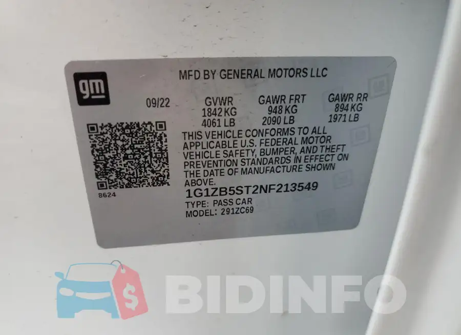 1G1ZB5ST2NF213549 Photo# 12