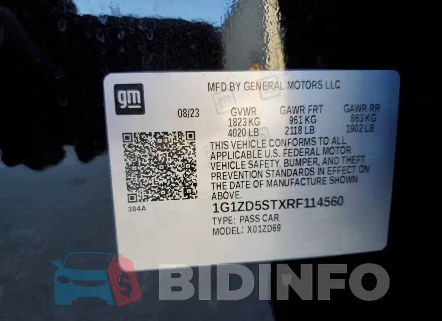 1G1ZD5STXRF114560 Photo# 12