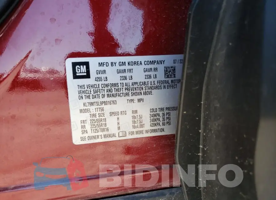 KL79MTSL9PB016763 Photo# 12