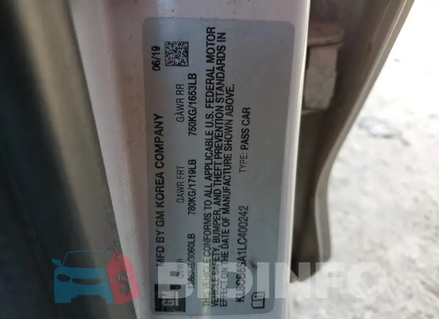 KL8CB6SA1LC400242 Photo# 13
