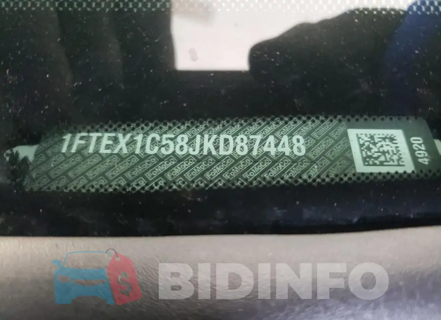 1FTEX1C58JKD87448 Photo# 12