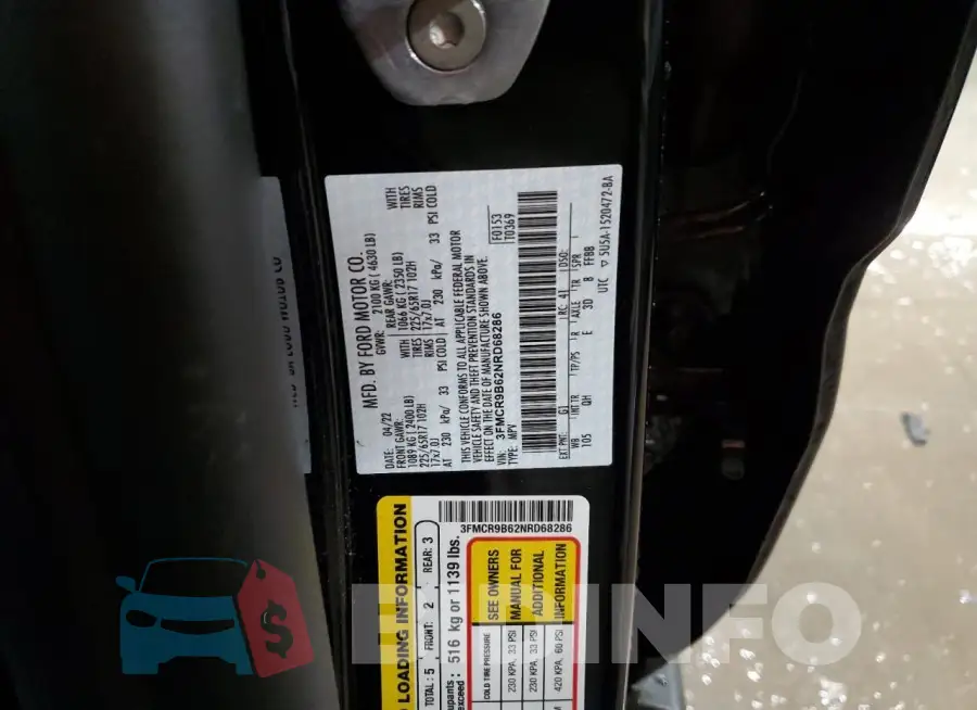 3FMCR9B62NRD68286 Photo# 13