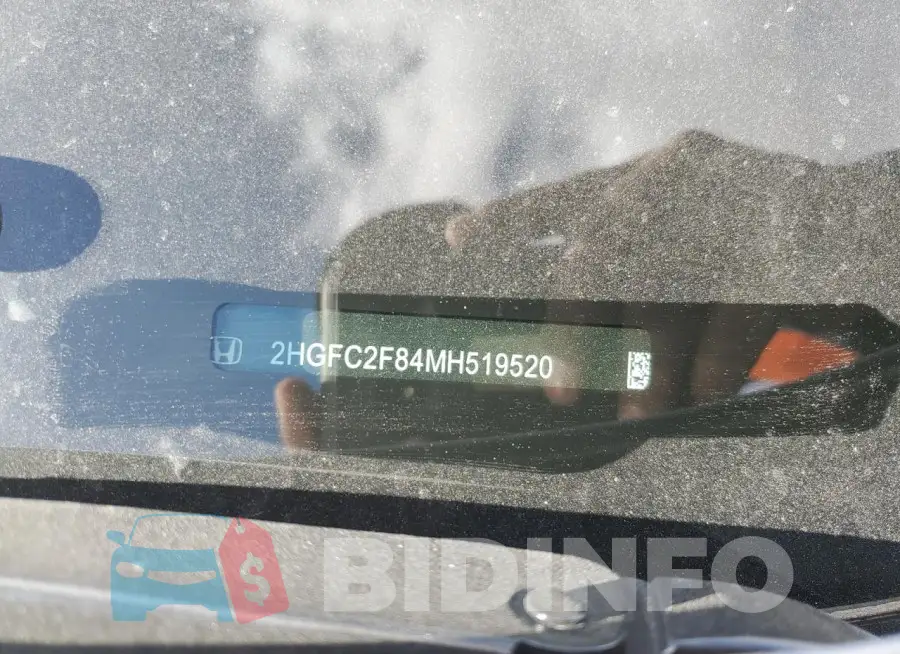 2HGFC2F84MH519520 Photo# 12