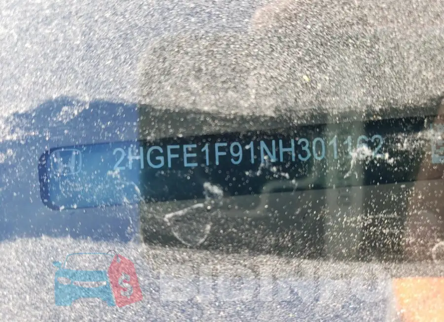 2HGFE1F91NH301162 Photo# 12