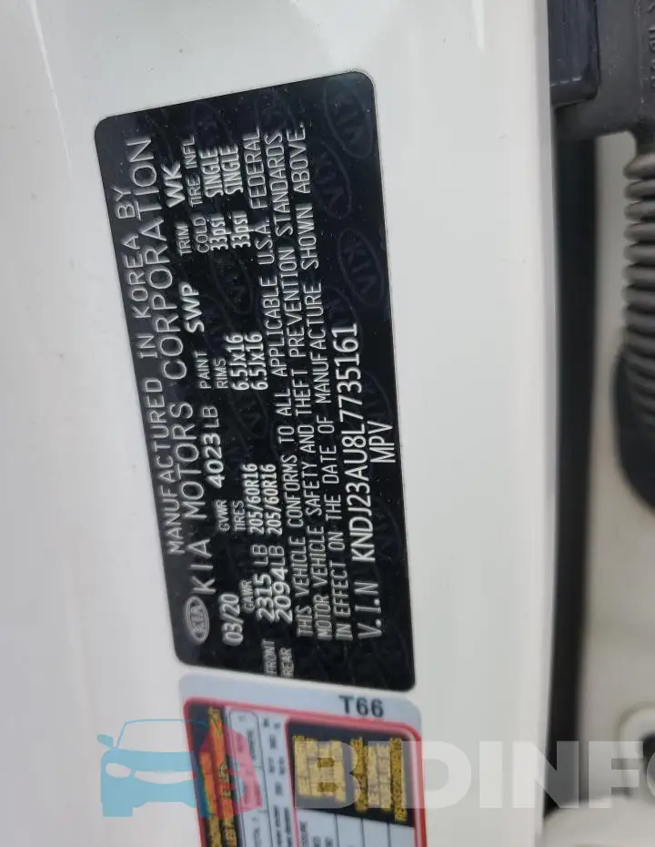KNDJ23AU8L7735161 Photo# 12