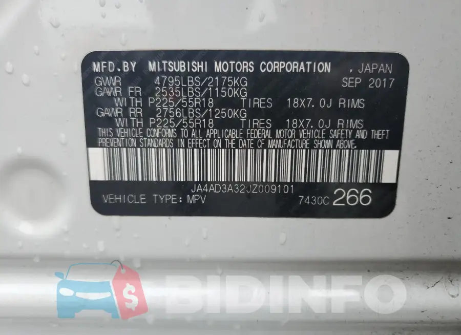 JA4AD3A32JZ009101 Photo# 13