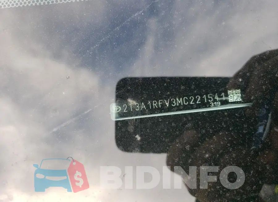 2T3A1RFV3MC221541 Photo# 13