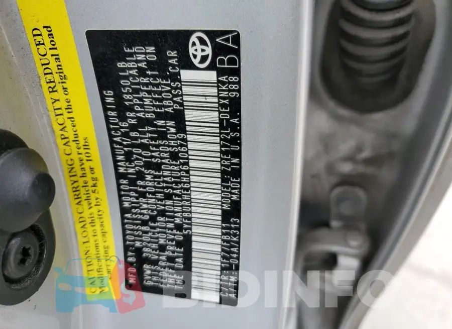 5YFBURHE6HP610679 Photo# 13