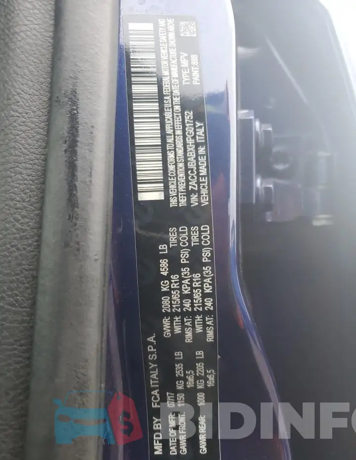 ZACCJBABXHPG01752 Photo# 12