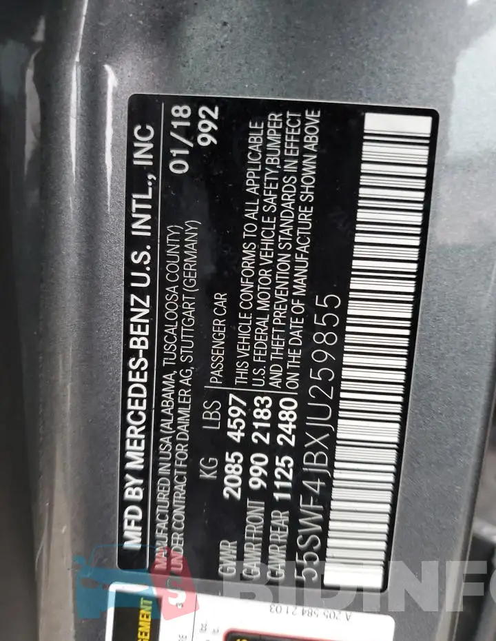 55SWF4JBXJU259855 Photo# 12