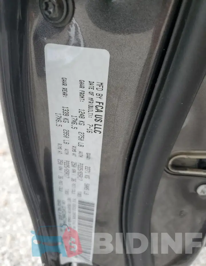 3C4PDCAB0GT240439 Photo# 12