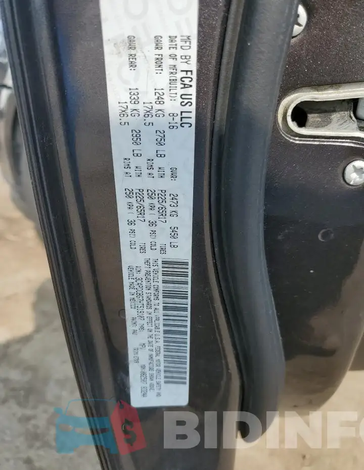 3C4PDCBG7HT519107 Photo# 13