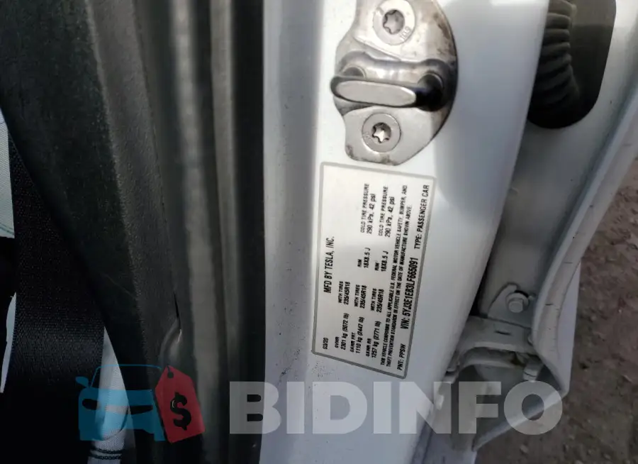 5YJ3E1EB3LF665091 Photo# 12