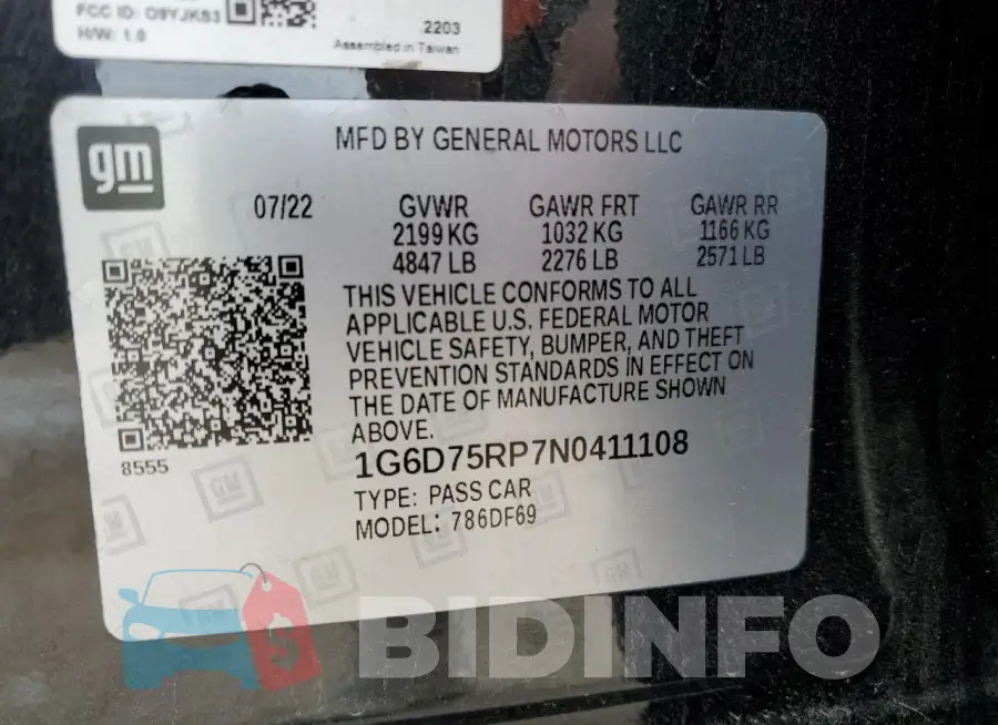 1G6D75RP7N0411108 Photo# 12