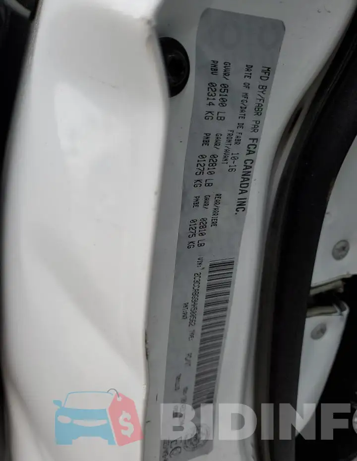 2C3CCABG9HH500562 Photo# 12