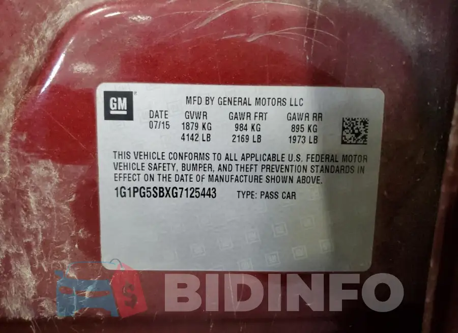 1G1PG5SBXG7125443 Photo# 12