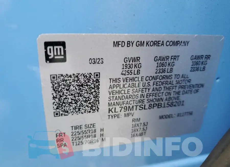 KL79MTSL8PB158201 Photo# 13