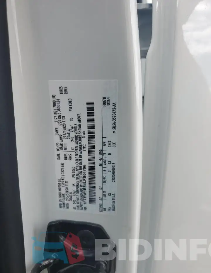 1FTEW1E54LFB64786 Photo# 12
