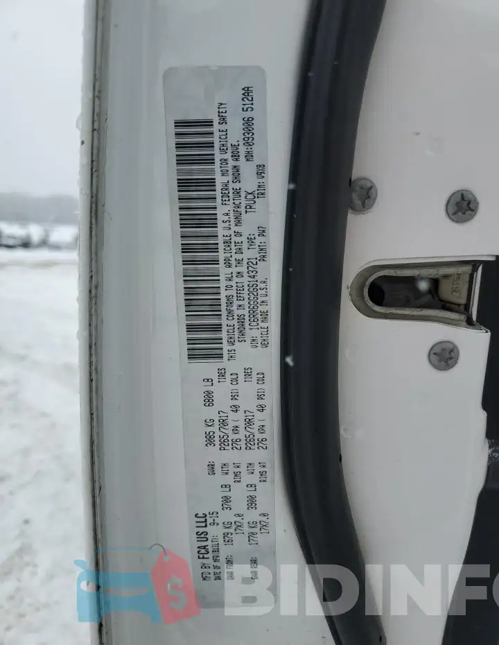 1C6RR6GG2GS143721 Photo# 12