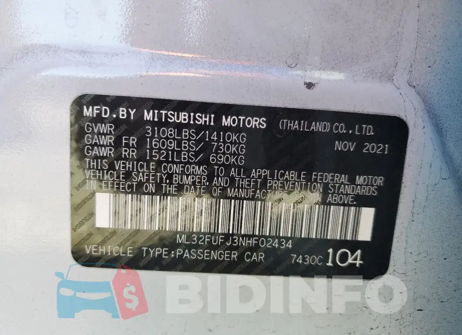 ML32FUFJ3NHF02434 Photo# 12