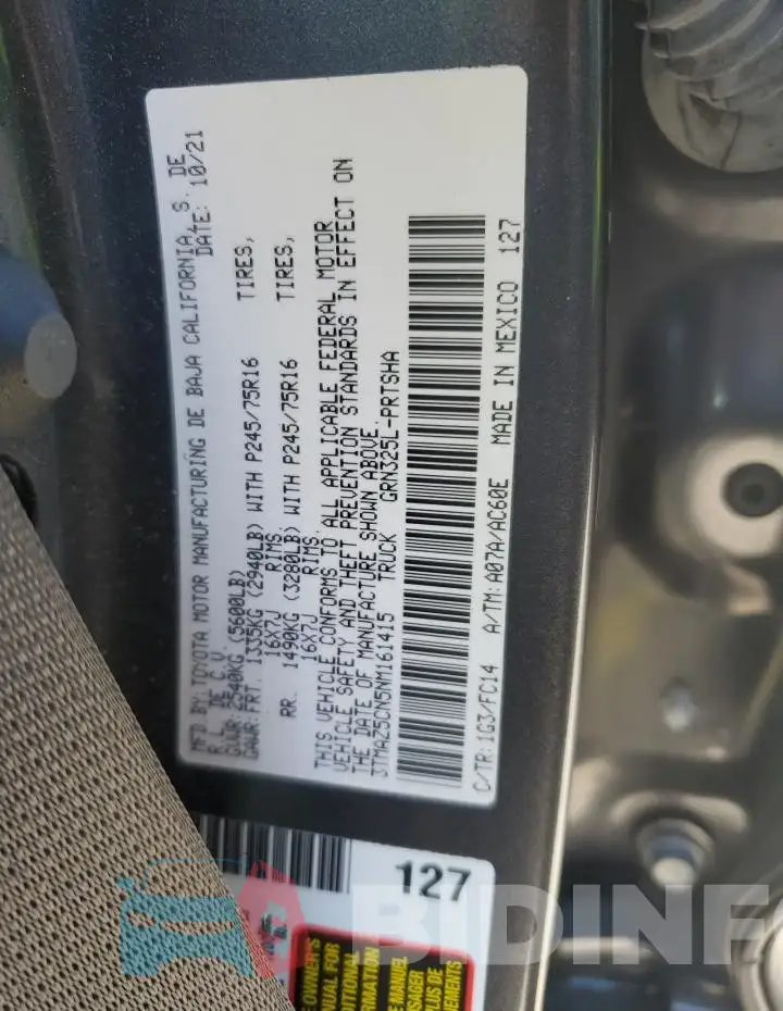 3TMAZ5CN5NM161415 Photo# 12