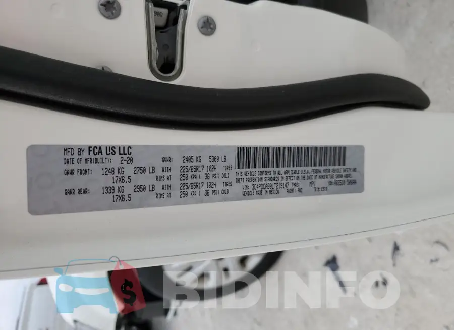 3C4PDCAB0LT219147 Photo# 14
