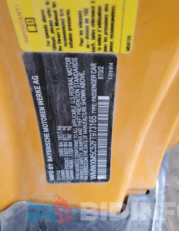 WMWXM5C52FT973165 Photo# 12