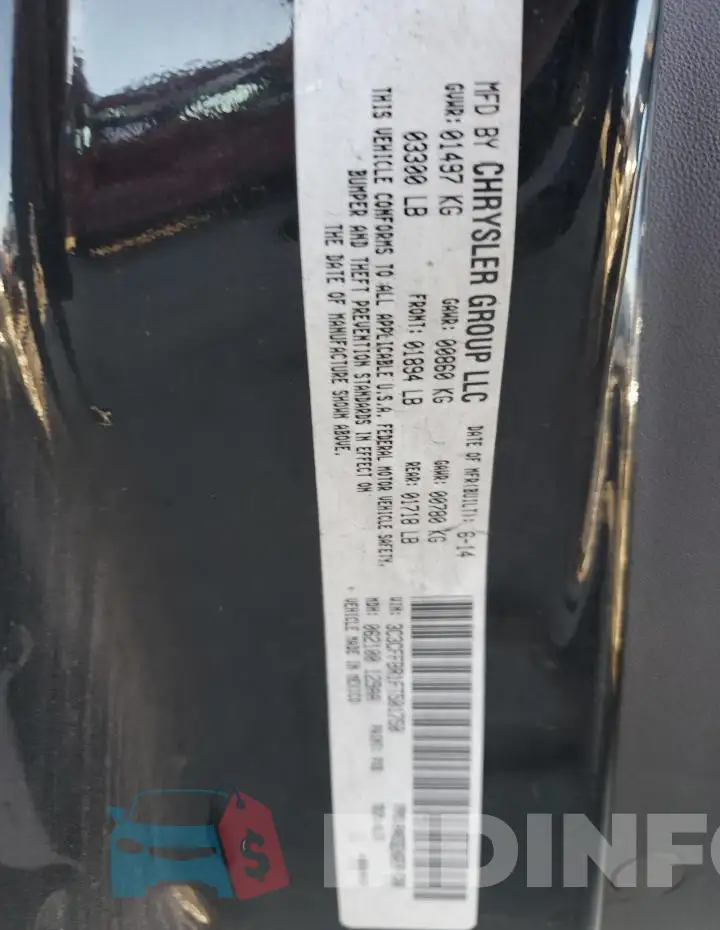 3C3CFFBR1FT501750 Photo# 13