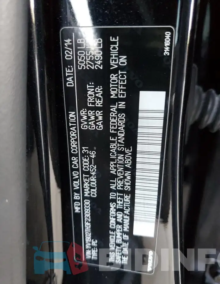 YV1902TH3F2309330 Photo# 12