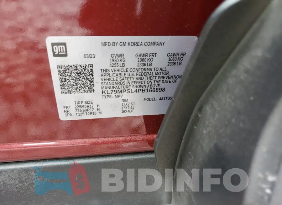 KL79MPSL4PB166898 Photo# 13