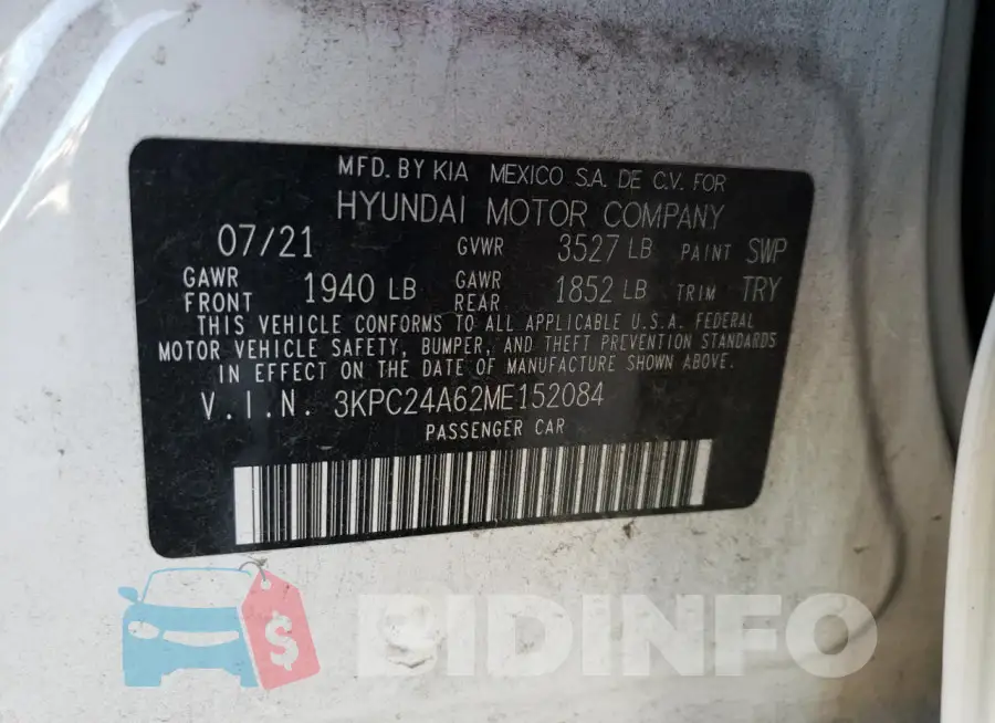 3KPC24A62ME152084 Photo# 12