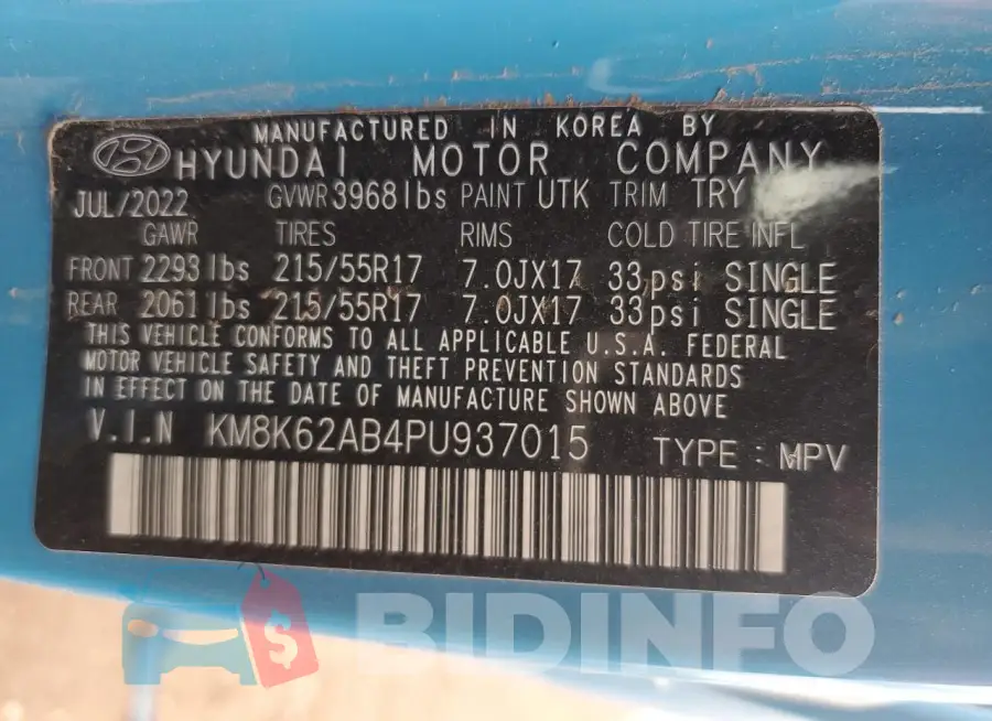 KM8K62AB4PU937015 Photo# 12