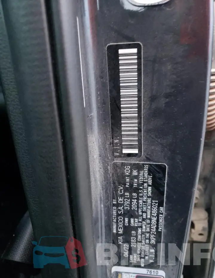 3KPF24AD8NE486021 Photo# 12