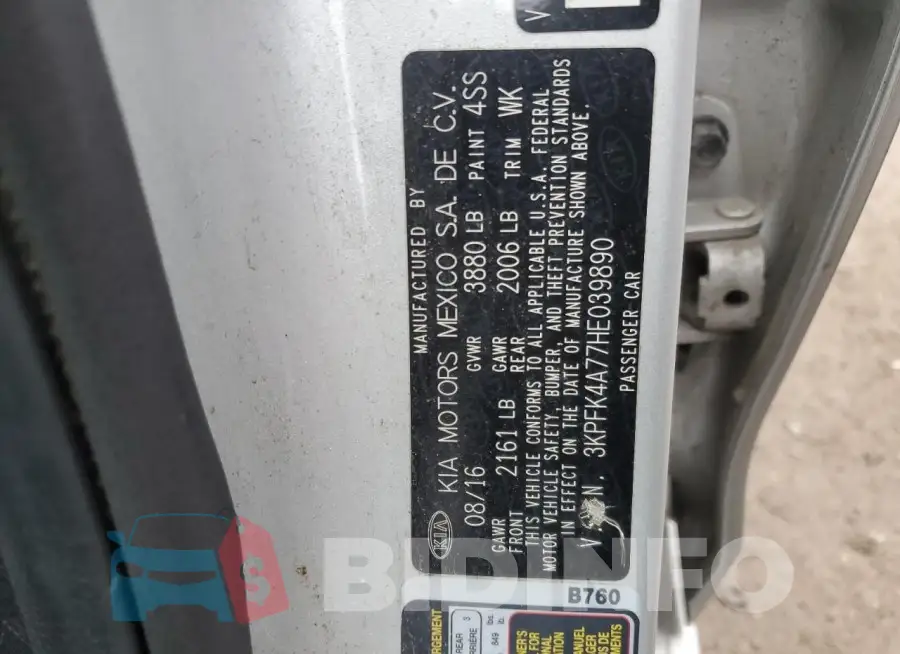 3KPFK4A77HE039890 Photo# 12