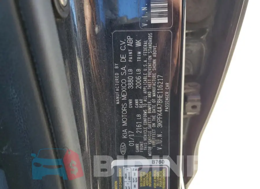 3KPFK4A78HE116217 Photo# 12
