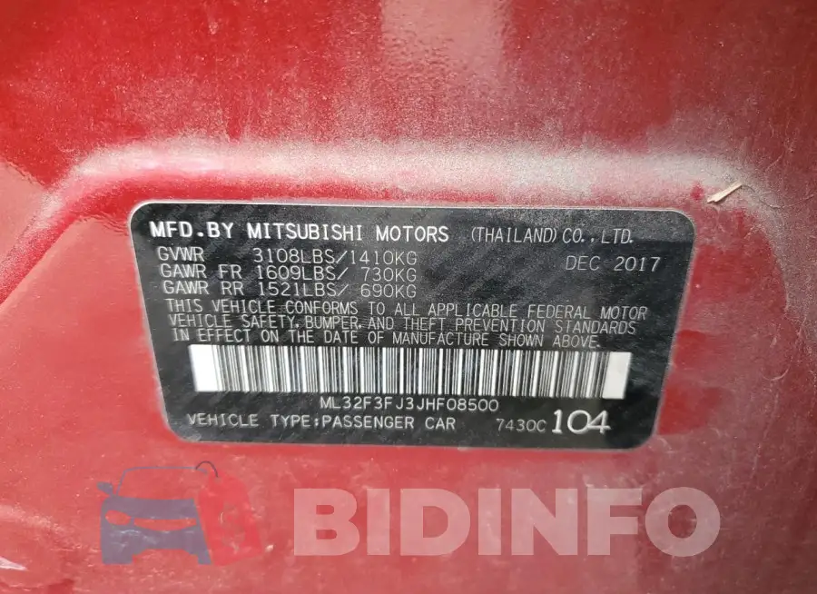 ML32F3FJ3JHF08500 Photo# 12