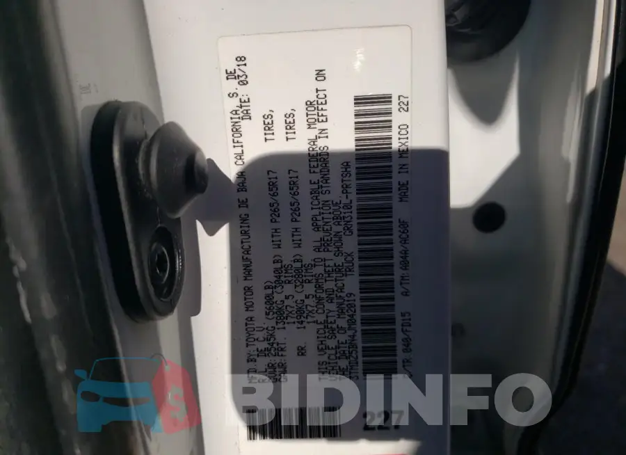 3TMDZ5BN4JM042019 Photo# 12
