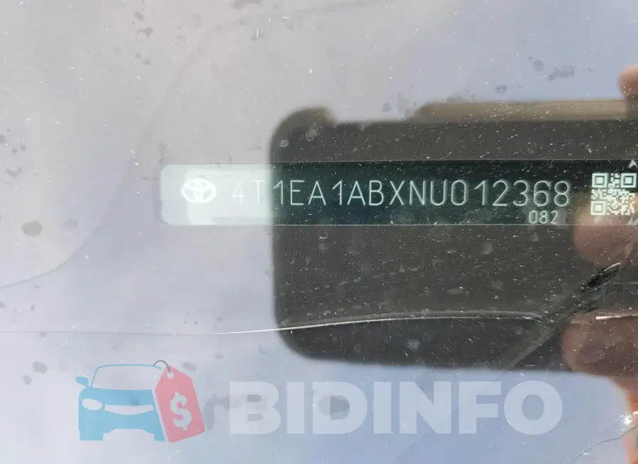 4T1EA1ABXNU012368 Photo# 12