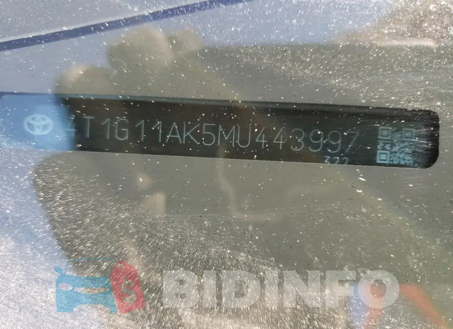 4T1G11AK5MU443997 Photo# 12