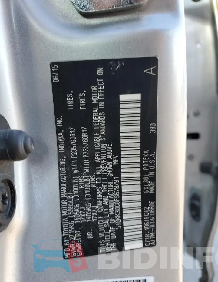 5TDKK3DC8FS628791 Photo# 13