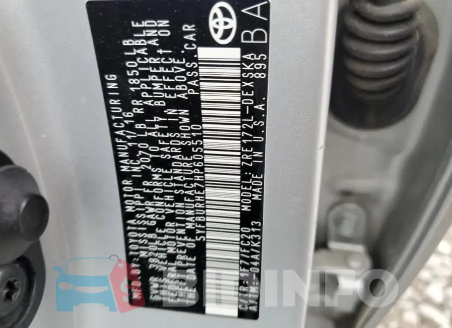 5YFBURHE7HP605510 Photo# 12