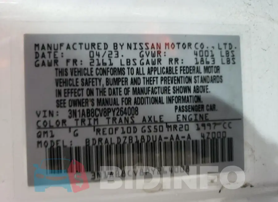 3N1AB8CV8PY264008 Photo# 12