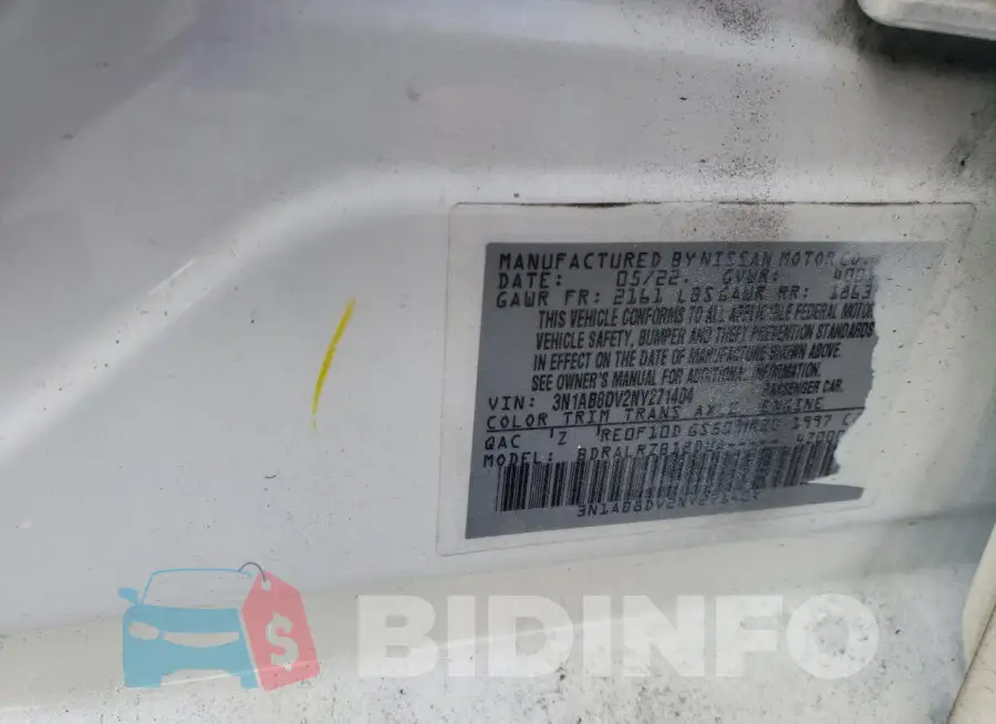 3N1AB8DV2NY271404 Photo# 12